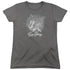 TOM AND JERRY/CLASSIC PALS - S/S WOMENS TEE - CHARCOAL