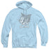 TOM AND JERRY/CLASSIC PALS - ADULT PULLOVER HOODIE - LIGHT BLUE