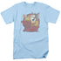TOM AND JERRY/WATER DAMAGED - S/S ADULT 18/1 - LIGHT BLUE