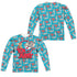 TOM AND JERRY/DOUBLE TROUBLE (FRONT/BACK PRINT) - L/S ADULT POLY CREW  - MULTI