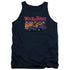 WACKY RACES/WACKY RACES LOGO - ADULT TANK -  NAVY