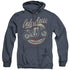 HONDA/CAFE RACER - ADULT HEATHER HOODIE - NAVY