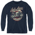 HONDA/CAFE RACER - YOUTH LONG SLEEVE TEE - NAVY
