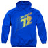 HONDA/GOOD OL 72 - ADULT PULLOVER HOODIE - ROYAL BLUE