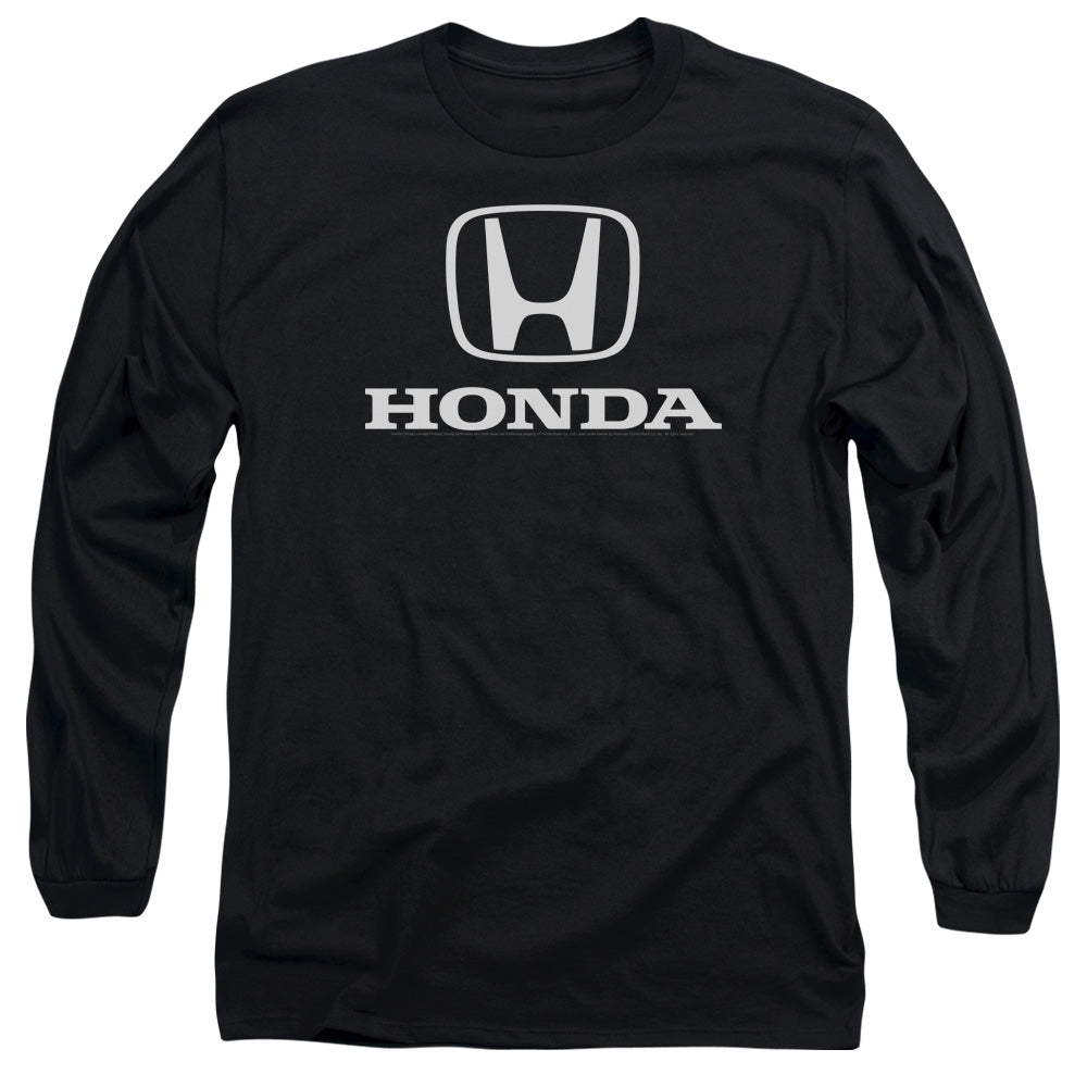 HONDA/STANDARD LOGO - L/S ADULT 18/1 - BLACK