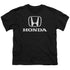 HONDA/STANDARD LOGO - S/S YOUTH 18/1 - BLACK