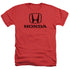HONDA/STANDARD LOGO - ADULT HEATHER - RED