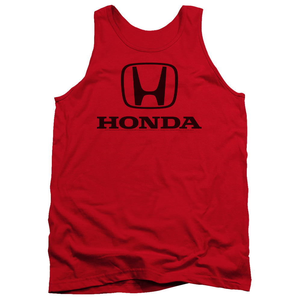 HONDA/STANDARD LOGO - ADULT TANK - RED