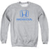 HONDA/STANDARD LOGO - ADULT CREWNECK SWEATSHIRT - ATHLETIC HEATHER