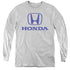 HONDA/STANDARD LOGO - YOUTH LONG SLEEVE TEE - ATHLETIC HEATHER