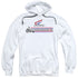 HONDA/1985 RED WHITE BLUE - ADULT PULLOVER HOODIE - WHITE