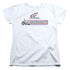 HONDA/1985 RED WHITE BLUE - S/S WOMENS TEE - WHITE