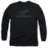 HONDA/VINTAGE WING - L/S ADULT 18/1 - BLACK