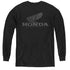 HONDA/VINTAGE WING - YOUTH LONG SLEEVE TEE - BLACK