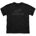 HONDA/VINTAGE WING - S/S YOUTH 18/1 - BLACK