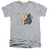 HONDA/RETRO HONDA - S/S ADULT V-NECK 30/1 - ATHLETIC HEATHER