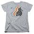 HONDA/RETRO HONDA - S/S WOMENS TEE - ATHLETIC HEATHER