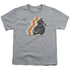 HONDA/RETRO HONDA - S/S YOUTH 18/1 - ATHLETIC HEATHER