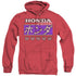 HONDA/KANJI RACING - ADULT HEATHER HOODIE - RED