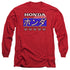 HONDA/KANJI RACING - L/S ADULT 18/1 - RED