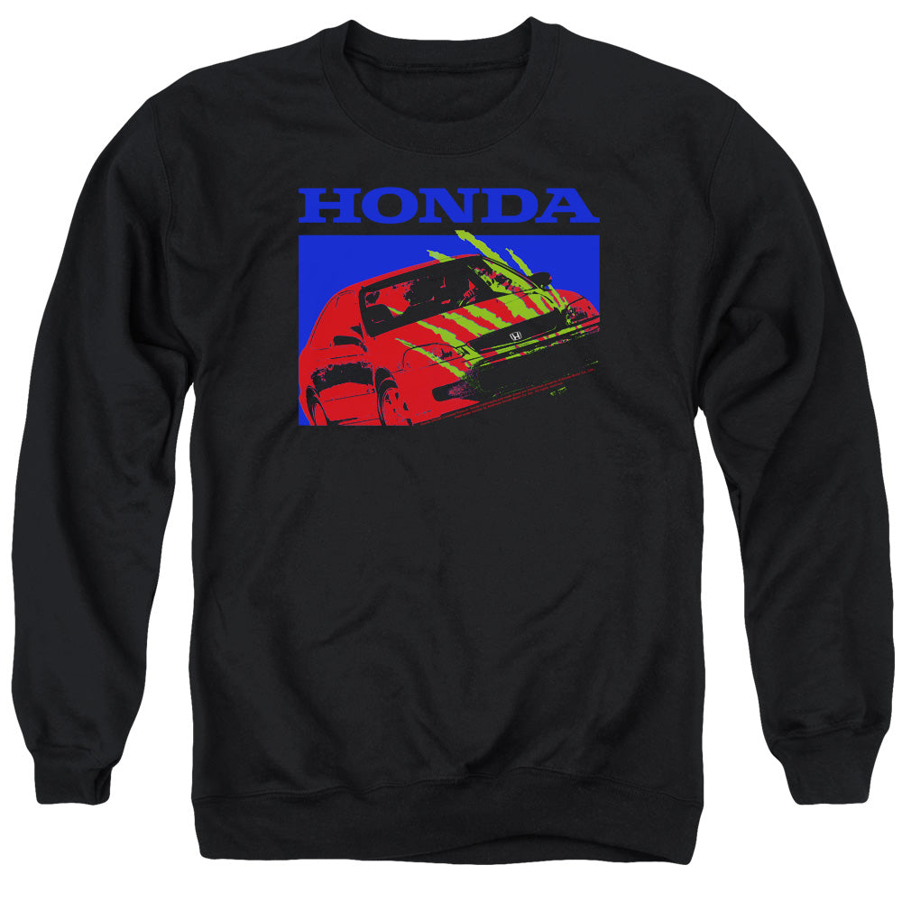 HONDA/CIVIC BOLD - ADULT CREWNECK SWEATSHIRT - BLACK