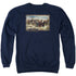 THE HOBBIT/HOBBIT & COMPANY - ADULT CREWNECK SWEATSHIRT - NAVY