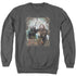 THE HOBBIT/WRONGS AVENGED - ADULT CREWNECK SWEATSHIRT - CHARCOAL