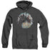 THE HOBBIT/WERE FIGHERS - ADULT HEATHER HOODIE - BLACK