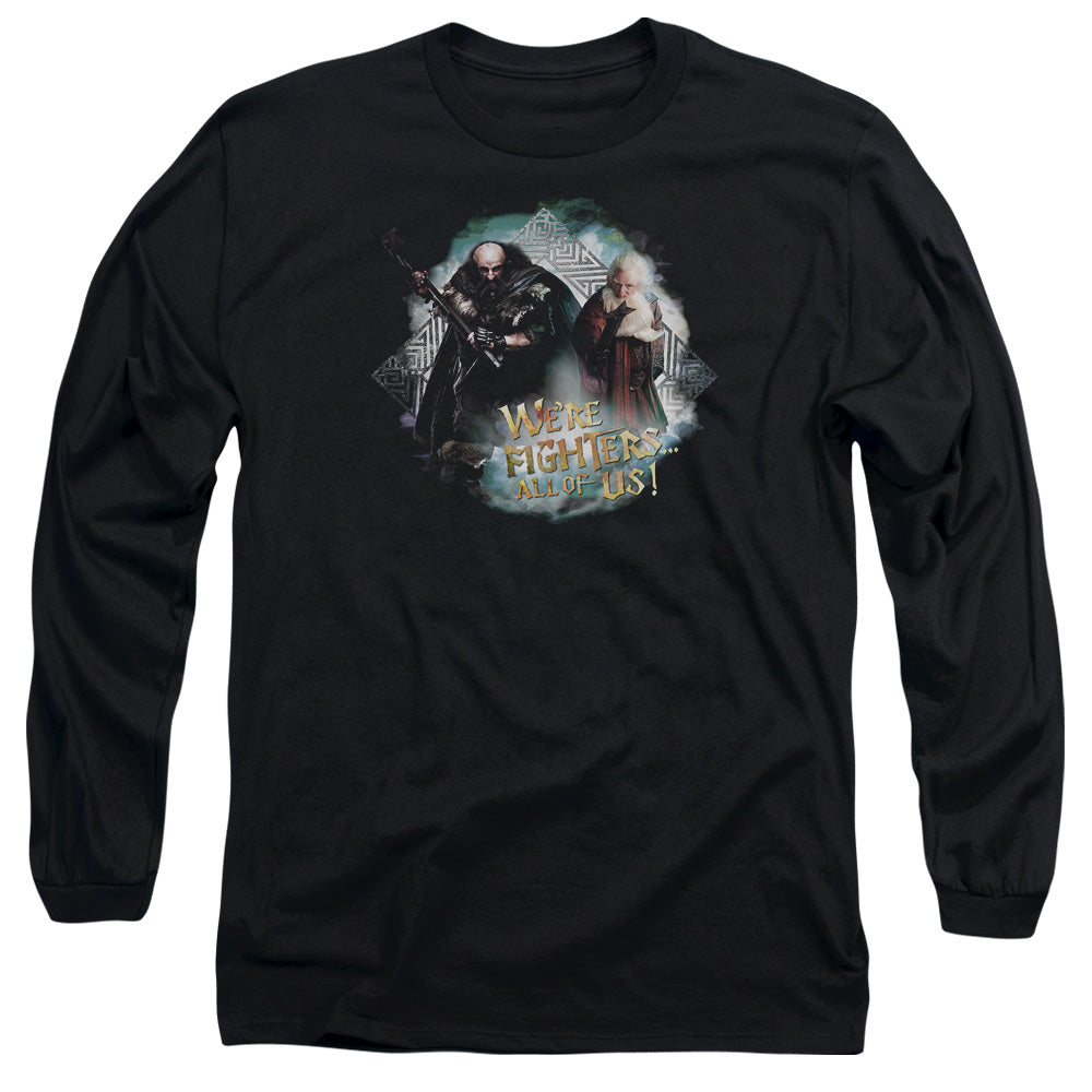 THE HOBBIT/WERE FIGHERS - L/S ADULT 18/1 - BLACK