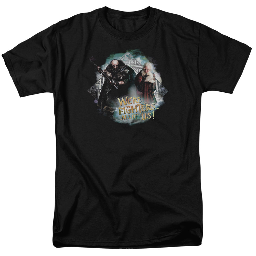 THE HOBBIT/WE'RE FIGHERS - S/S ADULT 18/1 - BLACK