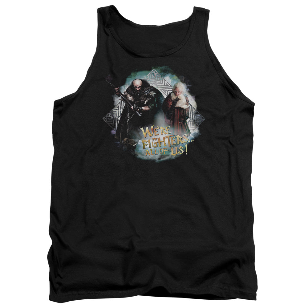 THE HOBBIT/WERE FIGHERS - ADULT TANK - BLACK