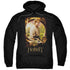 THE HOBBIT/BILBO POSTER - ADULT PULLOVER HOODIE - BLACK