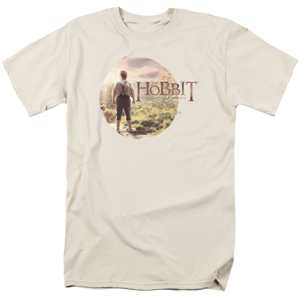 THE HOBBIT/HOBBIT IN CIRCLE - S/S ADULT 18/1 - CREAM