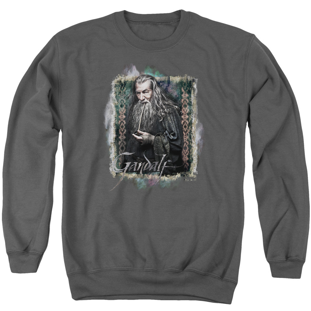 THE HOBBIT/GANDALF - ADULT CREWNECK SWEATSHIRT - CHARCOAL