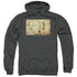THE HOBBIT/MIDDLE EARTH MAP - ADULT PULLOVER HOODIE - CHARCOAL