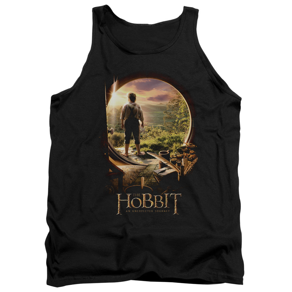 THE HOBBIT/HOBBIT IN DOOR - ADULT TANK - BLACK
