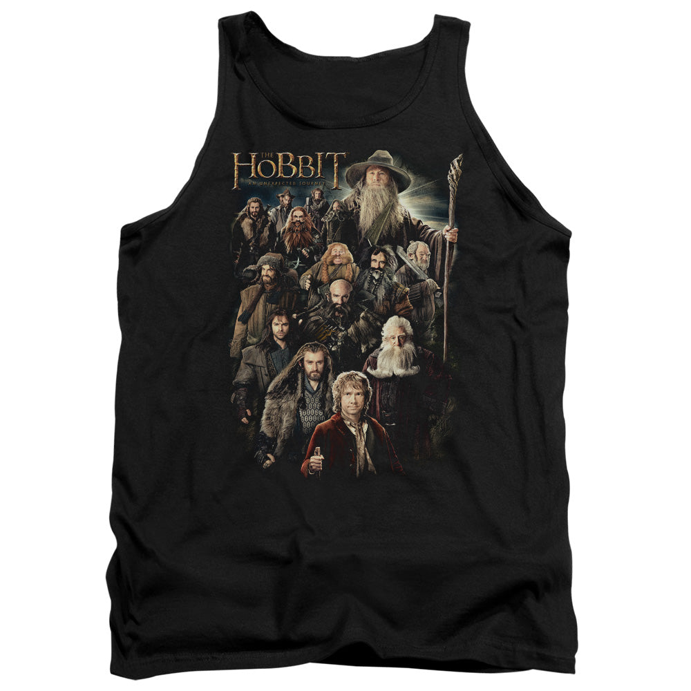 THE HOBBIT/SOMBER COMPANY - ADULT TANK - BLACK