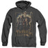 THE HOBBIT/THE THREE - ADULT HEATHER HOODIE - BLACK