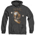 THE HOBBIT/HOBBIT HOLE - ADULT HEATHER HOODIE - BLACK
