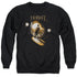 THE HOBBIT/HOBBIT HOLE - ADULT CREWNECK SWEATSHIRT - BLACK
