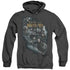 THE HOBBIT/COMPANY OF DWARVES - ADULT HEATHER HOODIE - BLACK