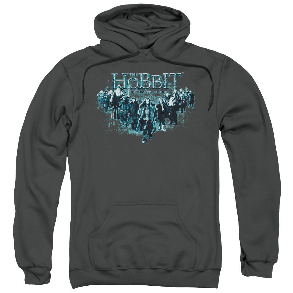 THE HOBBIT/THORIN AND COMPANY - ADULT PULLOVER HOODIE - CHARCOAL