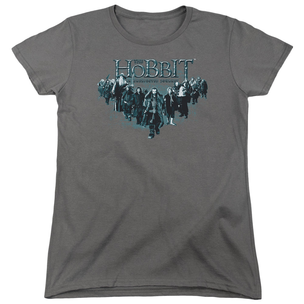 THE HOBBIT/THORIN AND COMPANY - S/S WOMENS TEE - CHARCOAL