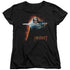 THE HOBBIT/SECRET FIRE - S/S WOMENS TEE - BLACK
