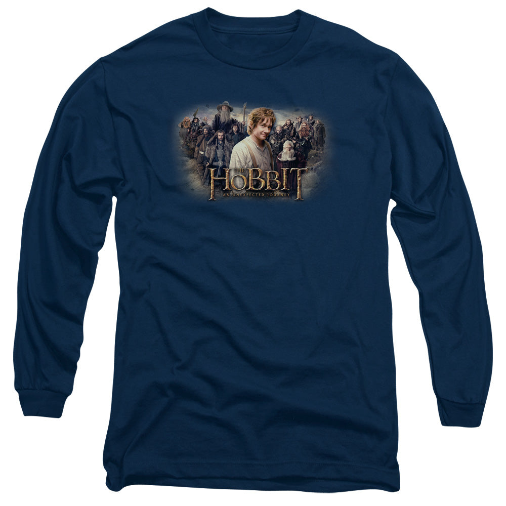 THE HOBBIT/HOBBIT RALLY - L/S ADULT 18/1 - NAVY