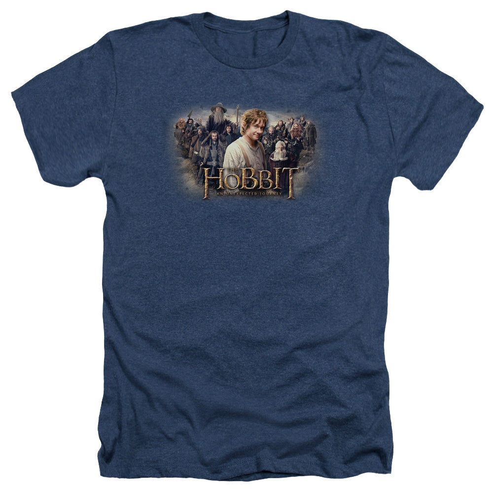 THE HOBBIT/HOBBIT RALLY - ADULT HEATHER - NAVY