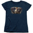 THE HOBBIT/HOBBIT RALLY - S/S WOMENS TEE - NAVY