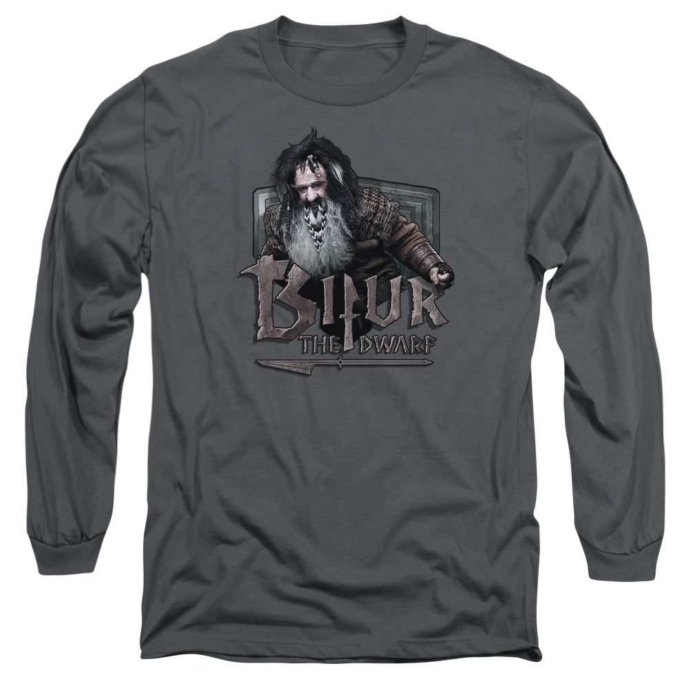 THE HOBBIT/BIFUR - L/S ADULT 18/1 - CHARCOAL