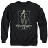 THE HOBBIT/BILBO STARE - ADULT CREWNECK SWEATSHIRT - BLACK