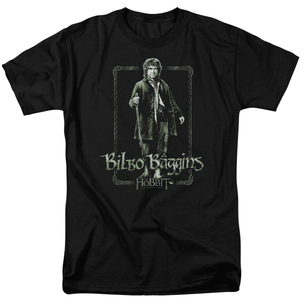 THE HOBBIT/BILBO STARE - S/S ADULT 18/1 - BLACK